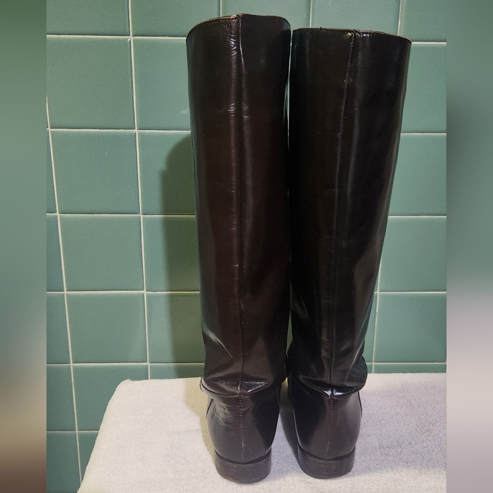Charles David Roberta Italian Leather Riding Style Boots 8